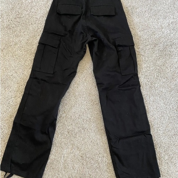 Womens J Galt Jeans Sz Small Shanghai High Rise Mom Denim Black Deep Pockets - Picture 4 of 5